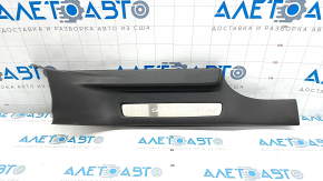 Накладка порога задняя правая Subaru b10 Tribeca черная с хром накладкой, тычка на хроме
