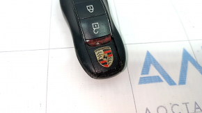 Ключ Porsche Macan 15-18 4 кнопки, царапины, отсутствует фрагмент