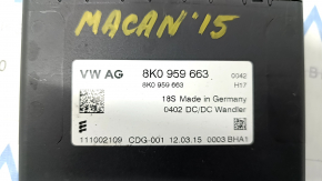 Voltage Converter Control Module Porsche Macan 15-