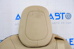 Задний ряд сидений 3 ряд Tesla Model X 16-21 кожа беж, без airbag, электро, подогрев, под чистку