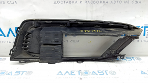 Решітка бампера ліва Honda Civic X FC 19-21 з птф