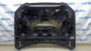 Капот голый Audi Q5 8R 13-17 рест, алюминий, черный LY9B, тычка