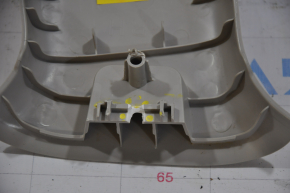Накладка центральной стойки верхняя ремень правая Nissan Rogue 14-20 серая, облом крепления, под чистку
