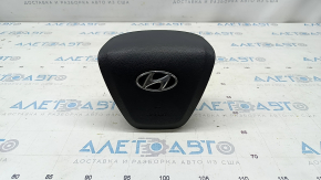 Подушка безпеки airbag в кермо водійська Hyundai Elantra AD 17-18 дорест, черн