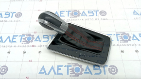 Ручка АКПП с накладкой шифтера VW Jetta 19- пластик GLI, красная строчка, царапины