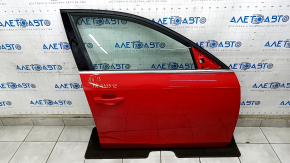 Дверь в сборе передняя правая Audi A4 B8 08-16 красный LY3J, keyless