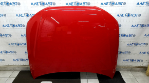 Капот голий Audi A4 B8 13-16 рест, червоний LY3J, залізо