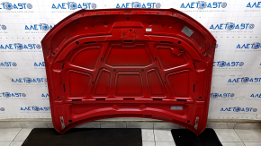 Капот голый Audi A4 B8 13-16 рест, красный LY3J, сталь