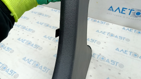 Накладка центральной стойки нижняя правая Hyundai Elantra AD 17-20 черн, царапины, трещина