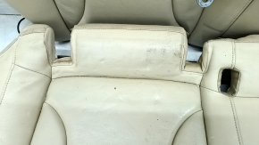 Задний ряд сидений 2 ряд Audi A4 B8 08-16 кожа бежевая, под чистку
