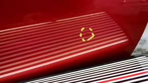 Дверь голая задняя правая Hyundai Elantra AD 17-20 красный PR, тычки