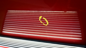 Дверь голая передняя правая Hyundai Elantra AD 17-20 красный PR, тычка, примята