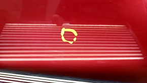 Дверь голая задняя левая Hyundai Elantra AD 17-20 красный PR, тычка