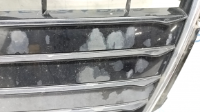 Решітка радіатора в зборі Audi A4 B8 13-16 рест глянець, S line, облізло покриття
