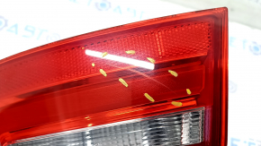 Фонарь внешний крыло правый Audi A4 B8 13-16 рест седан LED, царапины