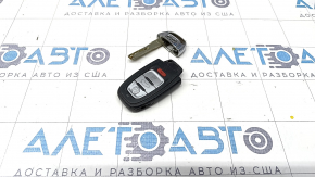Ключ Audi Q5 8R 09-17 тип1, smart, 4 кнопки, царапины, тычки по хрому