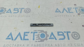 Эмблема надпись QUATTRO двери багажника Audi Q3 8U 15-18