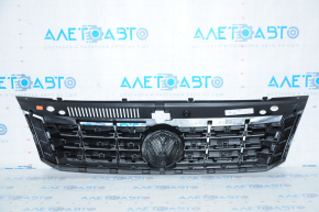 Решітка радіатора grill із позначкою VW Passat b7 12-15 USA хром смужка новый OEM оригінал
