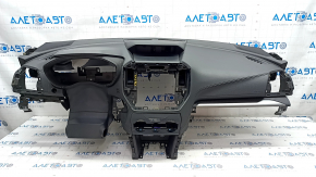 Торпедо передняя панель с AIRBAG Subaru Forester 19- SK черная