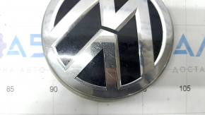 Емблема решітки радіатора grill VW Passat b8 16-19 USA під радар тріщини в склі, поліз хром
