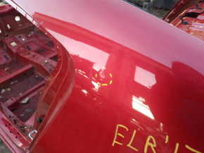 Четверть крыло задняя левая Hyundai Elantra AD 17-20 красная, на кузове, тычка