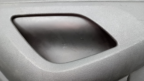 Обшивка двери карточка задняя правая Chevrolet Trax 17-20 черная, царапины