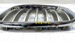 Решетка радиатора grill левая BMW X3 F25 11-14 дорест ноздря, хром, вздулся хром