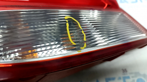 Фонарь левый Chevrolet Trax 17-22 галоген + LED, микро-трещины