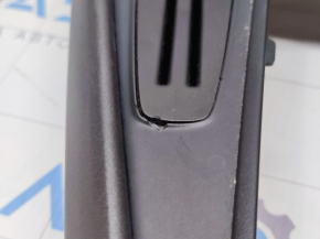 Накладка центральной консоли Ford Focus mk3 15-18 рест, черн, царапины