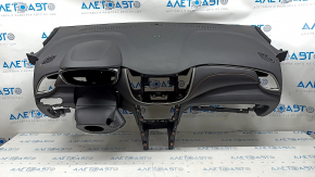 Торпедо передня панель з AIRBAG Chevrolet Trax 17-20 чорна