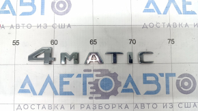 Эмблема надпись 4matic двери багажника Mercedes W167 GLE 350 450 22-23