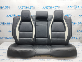 Задний ряд сидений 2 ряд Infiniti QX30 17- sport, кожа черная, тычки, царапины, примятости