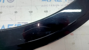 Накладка арки крыла задняя левая Infiniti QX30 17- FWD, черная, глянец, сломаны крепления, царапины