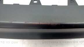 Нижняя накладка заднего бампера Hyundai Sonata 15-17 SE под 1 трубу, затерта, прижата
