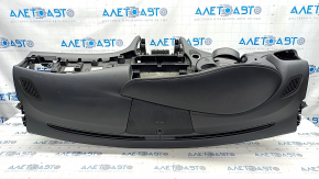 Торпедо передняя панель без AIRBAG Infiniti QX30 17- черная, царапины