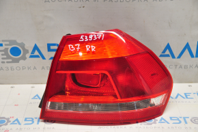 Ліхтар зовнішній крило правий VW Passat b7 12-15 USA під полірування