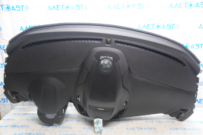 Торпедо передня панель AIRBAG Ford Escape MK3 17-19 рест чорна titanium