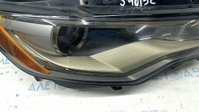 Фара передняя правая в сборе Audi A6 C7 12-15 дорест, ксенон, песок, надлом креп