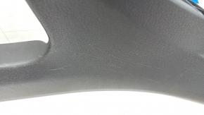 Накладка порога внутр задняя левая Toyota Camry v70 18- черная, потёрта