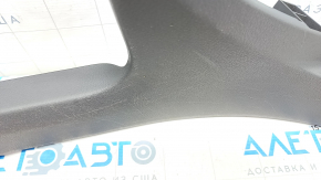 Накладка порога внутр задняя левая Toyota Camry v70 18- серый, потёрта