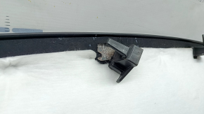 Полка задняя Audi A6 C7 12-15 дорест без шторки, черн, слом креп