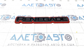 Эмблема надпись Renegade передняя левая Jeep Renegade 15- Trailhawk