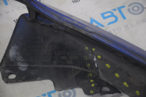 Бампер передний голый Honda Insight 19-22 синий B-593M порван царапины вмятины трещина