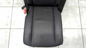Заднее сидение центральное Volvo XC90 16-22 кожа черная под 3 ряда, под химчистку