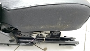 Заднее сидение центральное Volvo XC90 16-22 кожа черная под 3 ряда, под химчистку