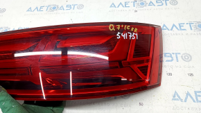 Фонарь правый Audi Q7 16-19 царапины, микро-трещины