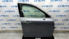 Дверь в сборе передняя правая Volvo XC90 16-22 серый 714, keyless, тычка, вмятина