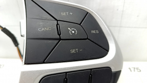 Кнопки управления на руле правое Jeep Renegade 15- серые, царапины