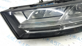 Фара передняя левая в сборе Audi Q7 16-19 LED, песок, полез лак