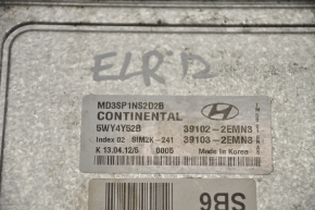 Блок ECU компьютер двигателя Hyundai Elantra UD 11-13 дорест